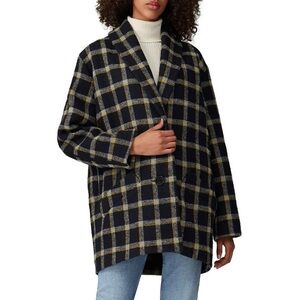Derek Lam Plaid Cocoon Coat